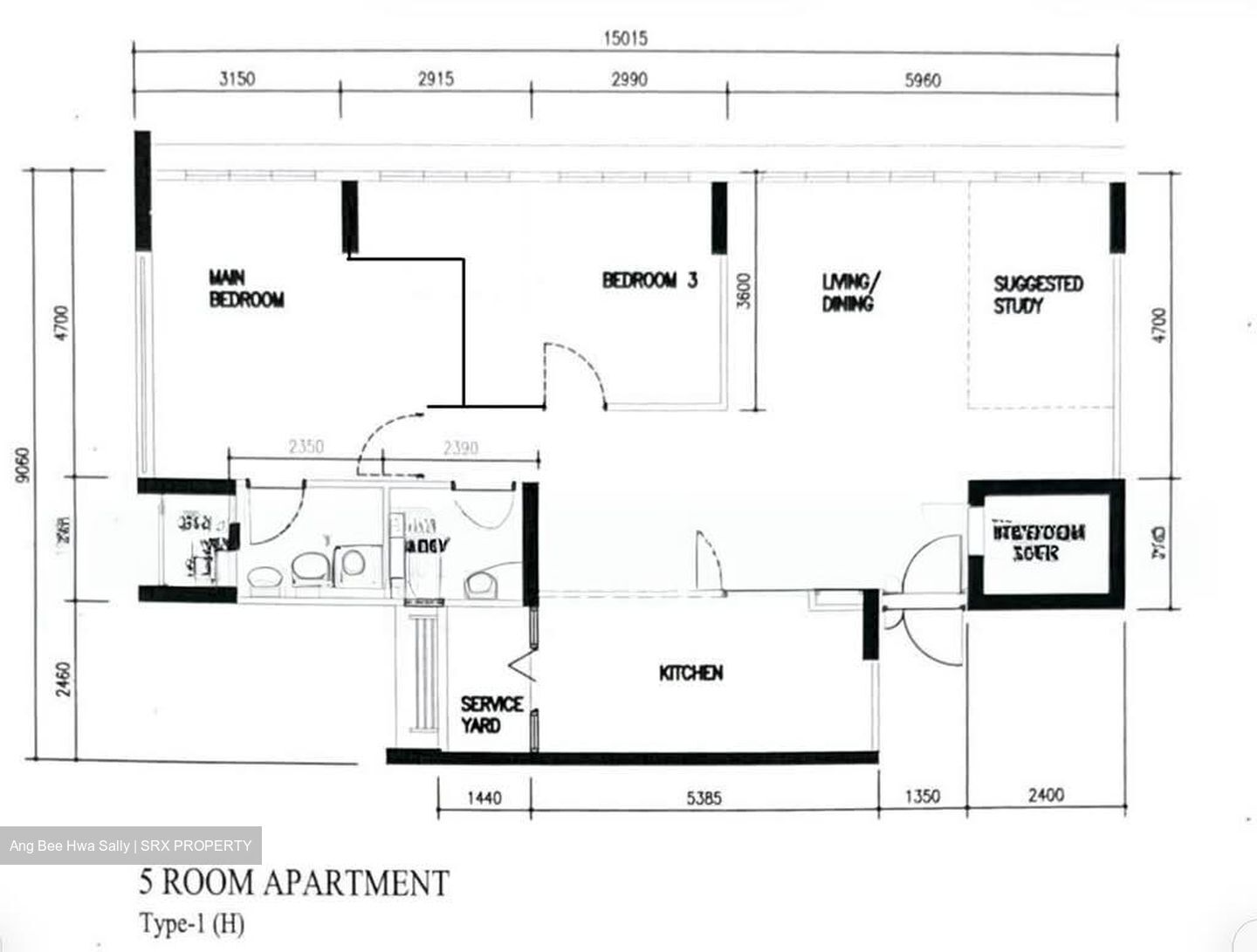 Blk 605C Tampines Greenridges (Tampines), HDB 5 Rooms #571735241